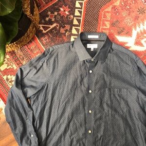 Men’s Polka Dot Button Shirt